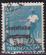 SBZ 189 gestempelt
