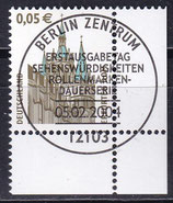 BRD 2381 gestempelt mit Eckrand rechts unten