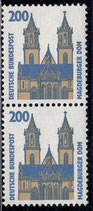 BRD 1665 Rw postfrisch senkrechtes Paar