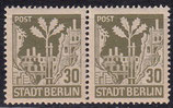 SBZ 7A postfrisch waagrechtes Paar