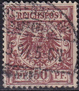 DR 50 gestempelt