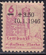 LOK-Cottbus 28w ungebraucht mit Falz
