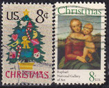USA 1123-1124  gestempelt