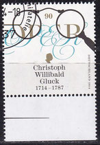 BRD 3092 gestempelt mit Bogenrand unten