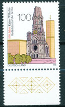 BRD 1812 postfrisch Bogenrand unten