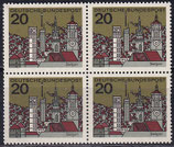 BRD 426 postfrisch Viererblock