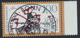 BRD 1612 gestempelt mit Bogenrand rechts