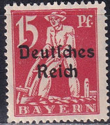 DR 121 ungebraucht mit Falz