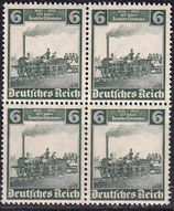 DR 580 postfrisch Viererblock