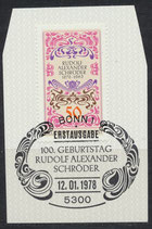 BRD 956 mit Ersttagssonderstempel