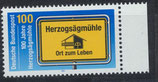 BRD 1740 postfrisch mit Bogenrand rechts