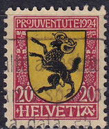 CH 211 gestempelt