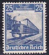 DR 582 ungebraucht mit Falz
