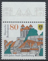 BRD 1765 postfrisch Bogenrand oben