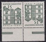 BRD K5 postfrisch mit Bogenrand unten (MH10)