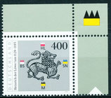 BRD 1805 postfrisch Eckrand rechts oben
