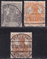 DR 98-100 gestempelt
