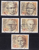 BRD 1156-1160 gestempelt