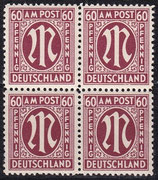 BIZO 33 postfrisch Viererblock