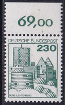 BRD 999 postfrisch mit Bogenrand oben