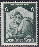 DR 566 ungebraucht mit Falz