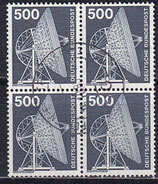 BRD 859 gestempelt Viererblock