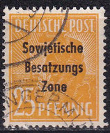 SBZ 191 gestempelt