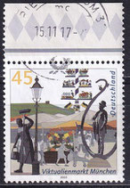 BRD 2356 gestempelt mit Bogenrand oben