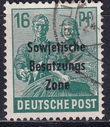 SBZ 188 gestempelt