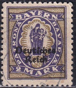 DR 132 gestempelt