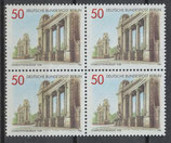 BERL 761-763 postfrisch Viererblocksatz