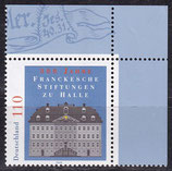 BRD 2011 postfrisch mit Eckrand rechts oben