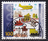 CH-UPU 20 gestempelt