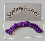 Schriftzug 'Seelen Futter'