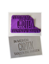 In meinem Garten tanzen die Farben