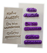 Schriftzugset 1