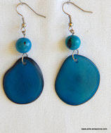 Tagua Slice Earrings