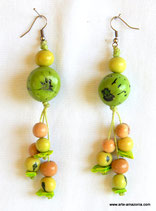 Acai & Bombona Seed Earrings