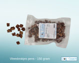 Vleesbrokjes Pens – 100% natuurlijk (150 gram)