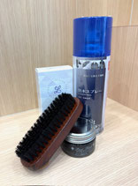 ｾｯﾄでお得！念入りお手入れ４点セット/防水ｽﾌﾟﾚｰ・ｸﾘｰﾅｰ・ﾂﾔ出しｸﾘｰﾑ・ﾌﾞﾗｼ