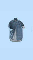 Jeans Longbluse Oversize (XS) H&M