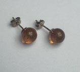 Ohrstecker Bernstein (gr.)