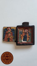 Äthiopische Ikone, Diptychon