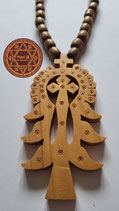 Lalibela Holz Kreuz Massiv