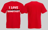 I love Domstadt Shirt ROT