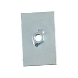 Plaque de fixation rectangulaire