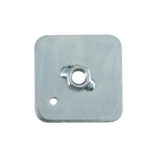 Plaque de fixation carrée