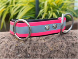 BIOTHANES HALSBAND l ZUGSTOPP I Reflektierend l 32 mm l Empfohlen für Hunde über 15 kg