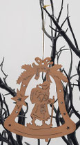 Holzanhänger mit Lasercut