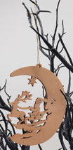 Holzanhänger mit Lasercut